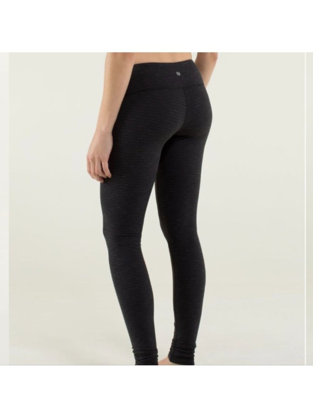Lululemon Wunder Under Pant Pique Luon Black / Black